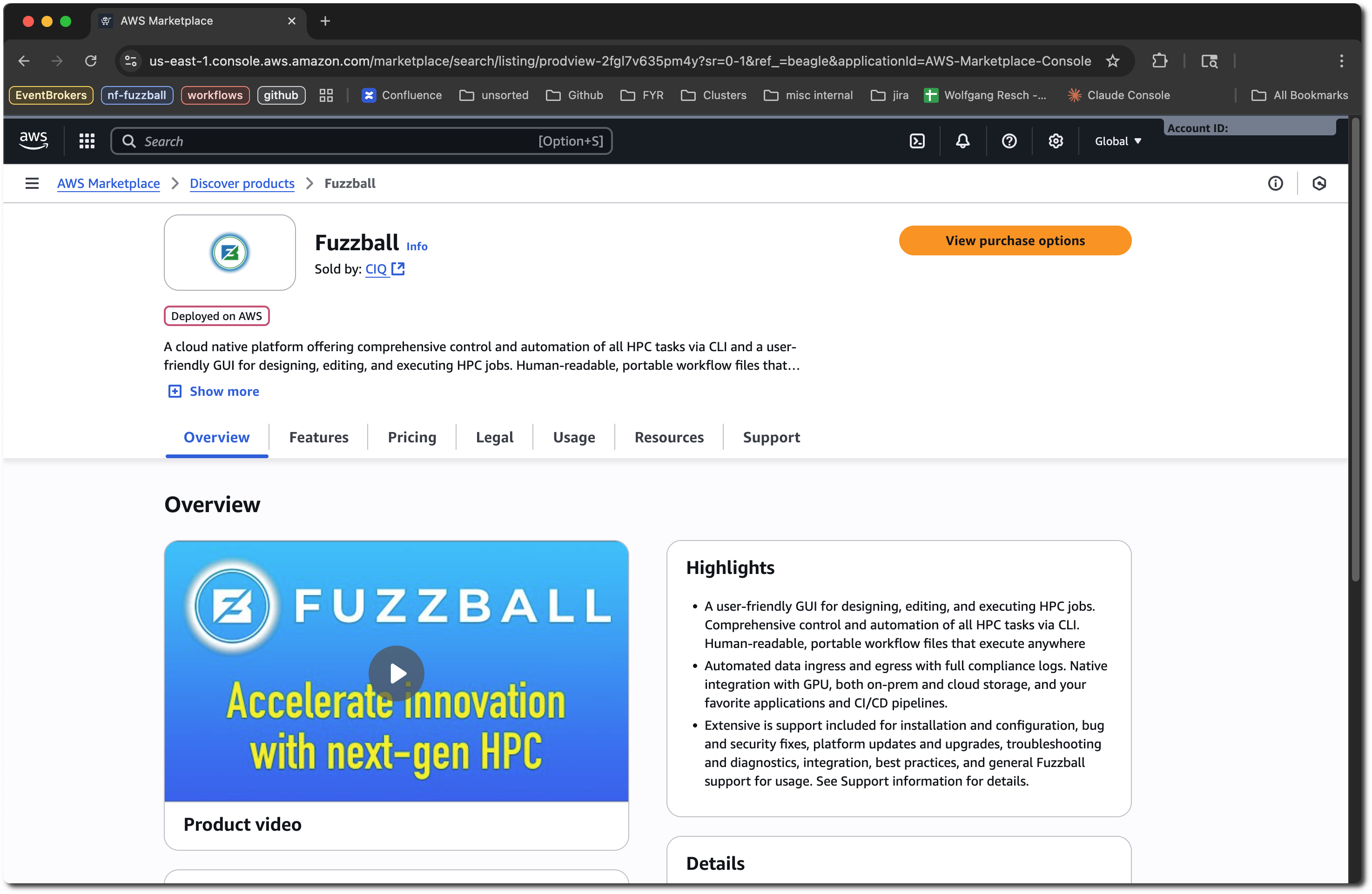 Fuzzball in the Amazon Marketplace